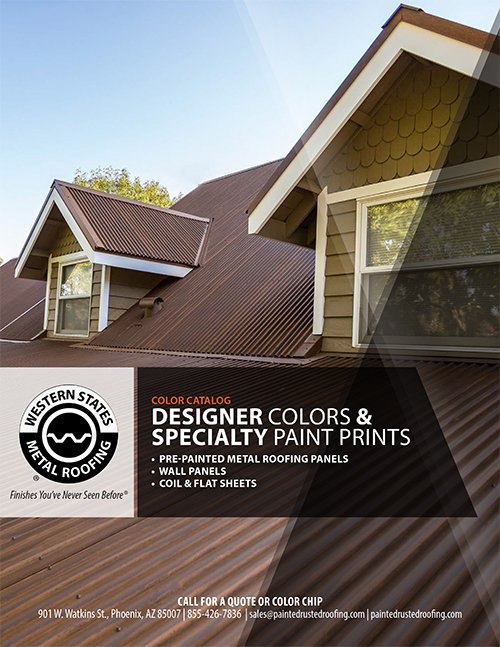 Western States Metal Roofing Specialty Paint Prints Color Catalog for Download